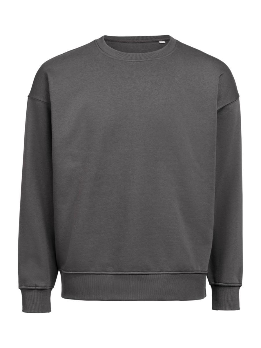 Tröja UM 3430020 Loose - TRÖJA UM 3430020 LOOSE FIT UNISEX MÖRKGRÅ STL L