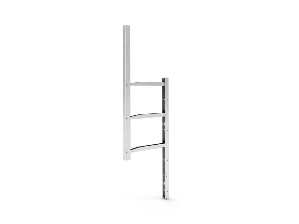 Fällbar stege Mont, Weland Stål - FÄLLBAR STEGE MONT L=1.2M ZM ( FS1250 )