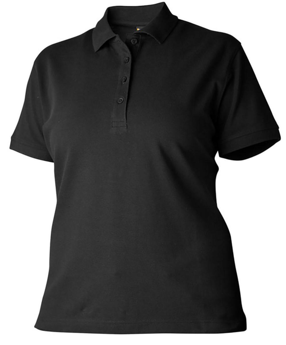 Pikétröja Top Swede 189 - PIKÉTRÖJA TOPSWEDE 189118 DAM SVART M