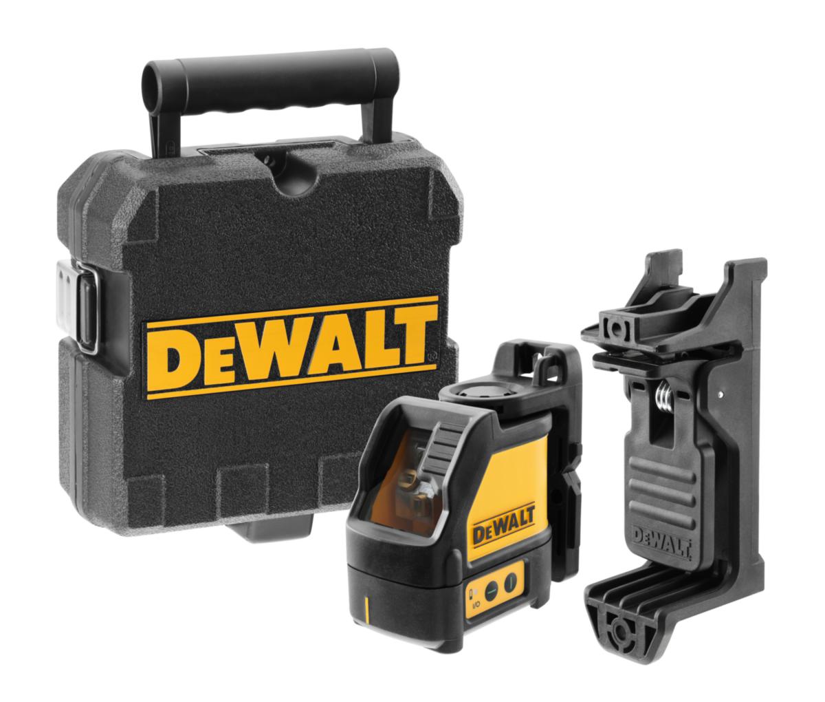 Krysslinjelaser DEWALT DW088CG - KRYSSLINJELASER DEWALT DW088CG GRÖN. 4XAA