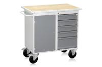 Arbetsbänk WFI HD 200 mobil 5 lådor