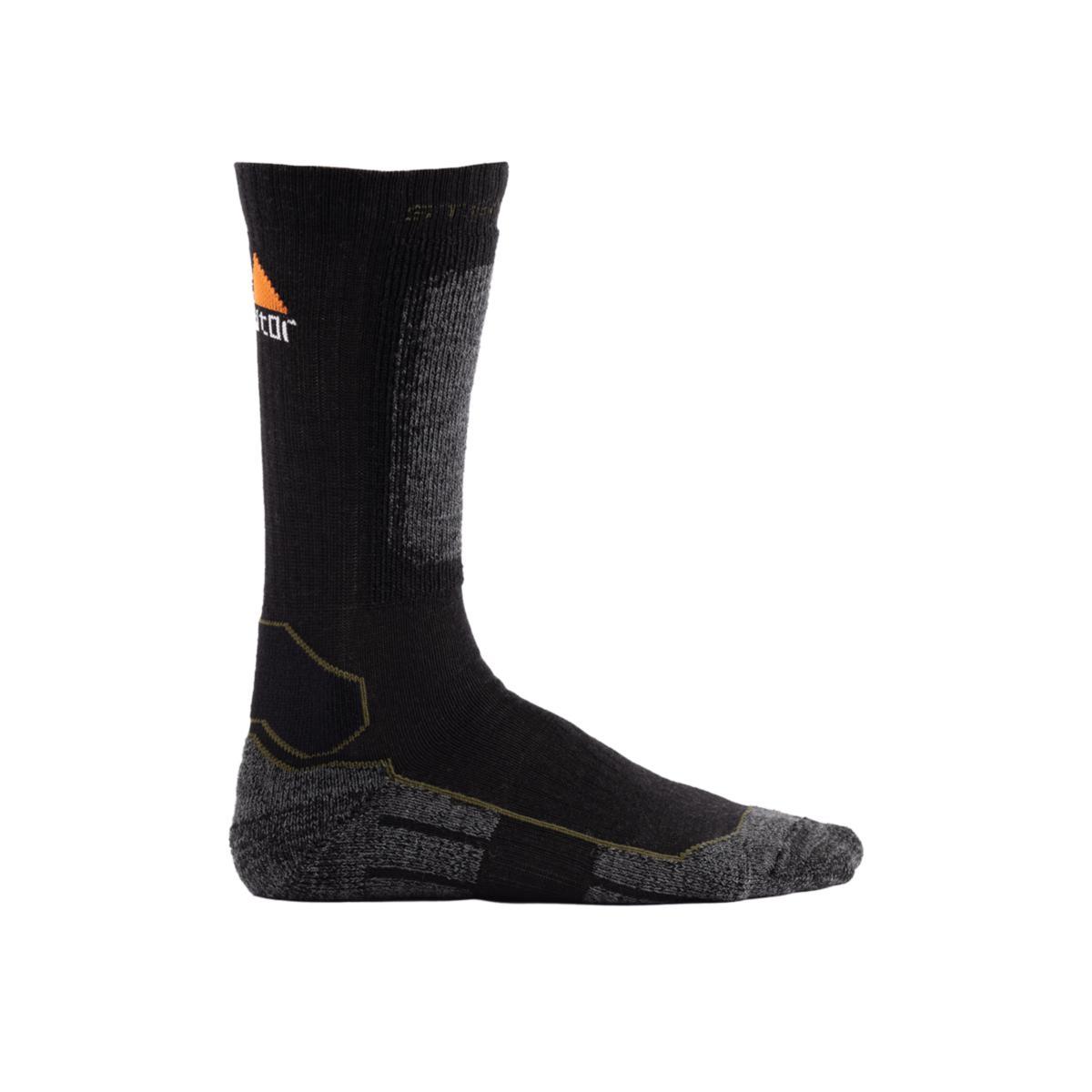 Strumpa Monitor Stealth - STRUMPA MONITOR STEALTH ULL 1-PACK SVART/GRÅ STL 43-45