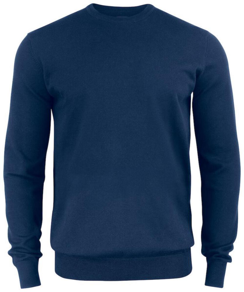 Sweater Cutter & Buck Oakville Crewneck - Strikkegenser C&B Oakville crewneck mørk marine str S