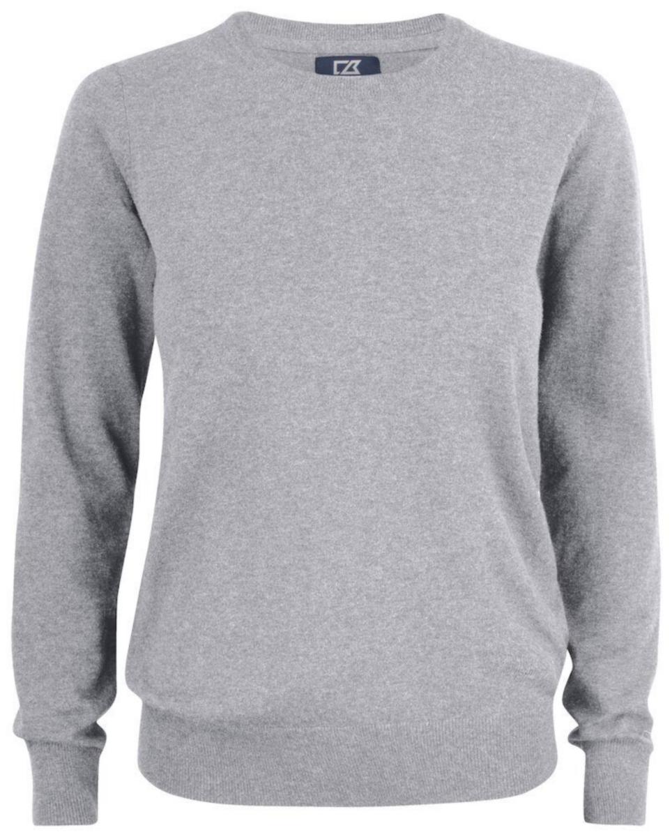 Tröja Cutter & Buck 355417 Oakville Crewneck Dam - TRÖJA C&B OAKVILLE 355417 DAM CREWNECK GRÅMEL. STL M