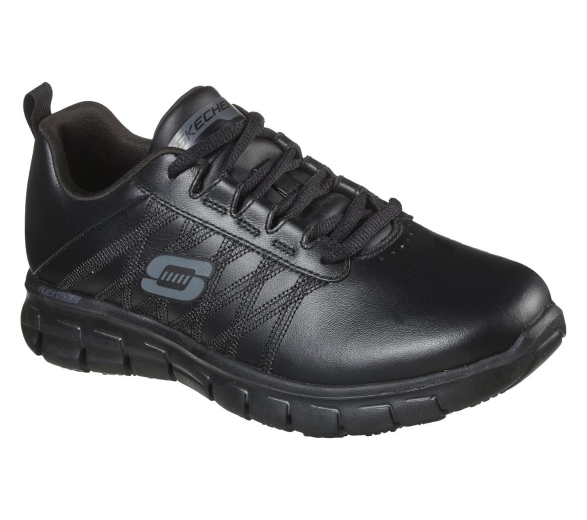 Yrkessko Skechers Work Sure Track Dam - YRKESSKO SKECHERS WORK SURE DAM TRACK SRC SVART STL 38