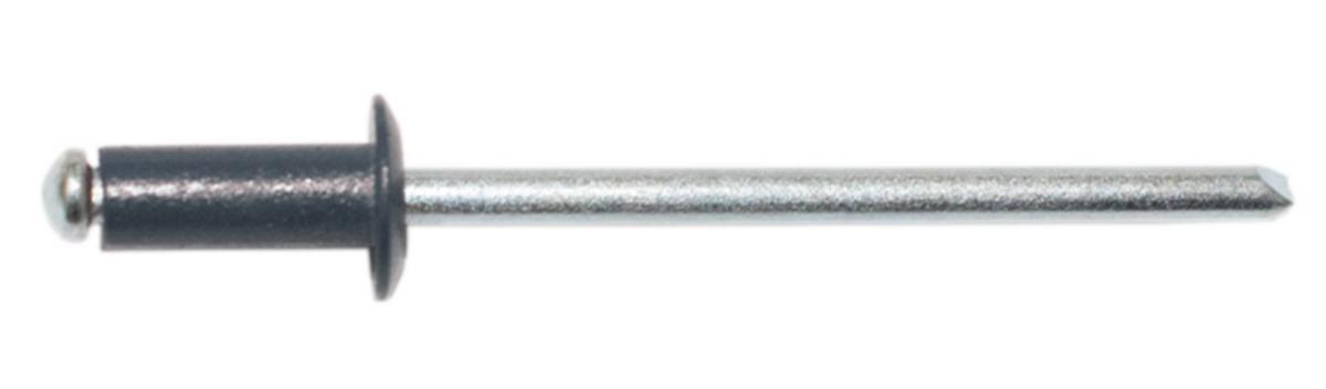 Blindnit standard färgad, aluminium - BLINDNIT STANDARD AL/ST MÖRKGR RAL 7011 3.2X10 1000ST