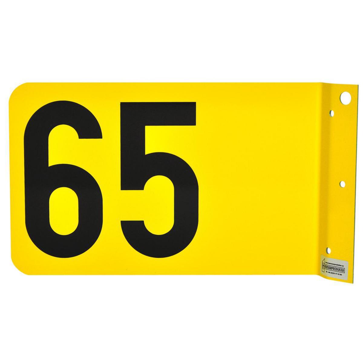 Flygnummerskylt F23 - FLYGNUMMERSKYLT F23-65