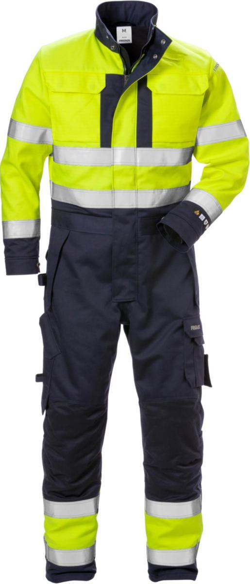 Vinteroverall Fristads 8088 FLAM - VINTEROVERALL FR 8088 FLAM G/M FLAMVARSEL KL3 STL S