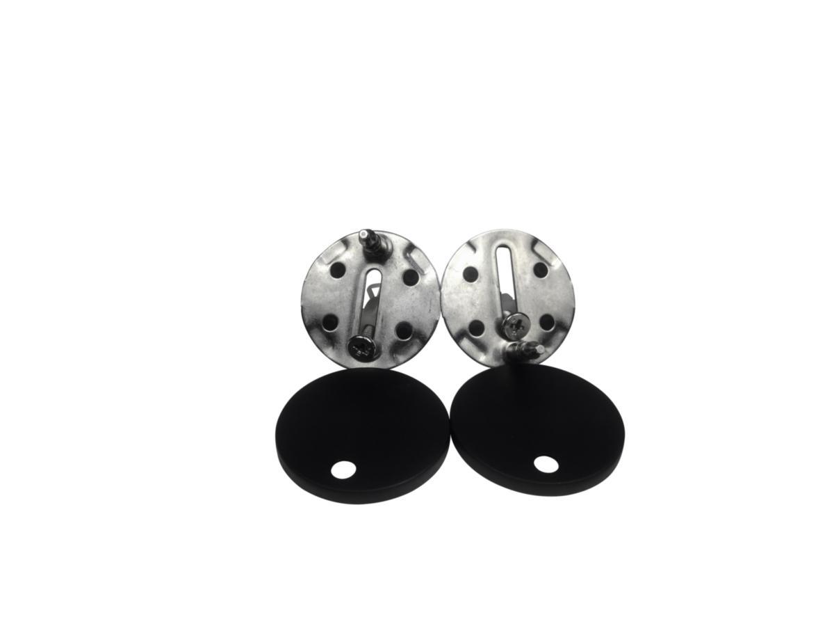 Seat bracket for Omea, a-collection - A-COLLECTION HINGES FOR FOR OMEA SEAT, MATTE BLACK