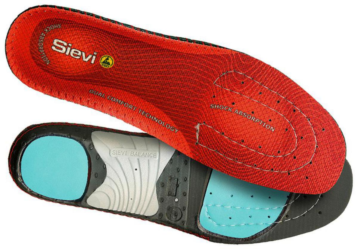 Insole Sievi Dual Comfort Plus 99530 - Insole Sievi Dual comfort Plus neutral red size 37