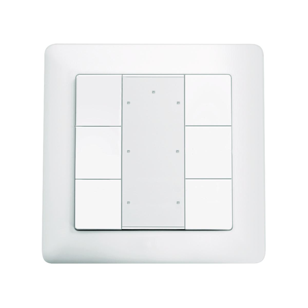 Tryckknapp Dali-2 - TRYCKKNAPP X6 DALI-2 VIT PUSH BUTTON X6 DALI-2 WH