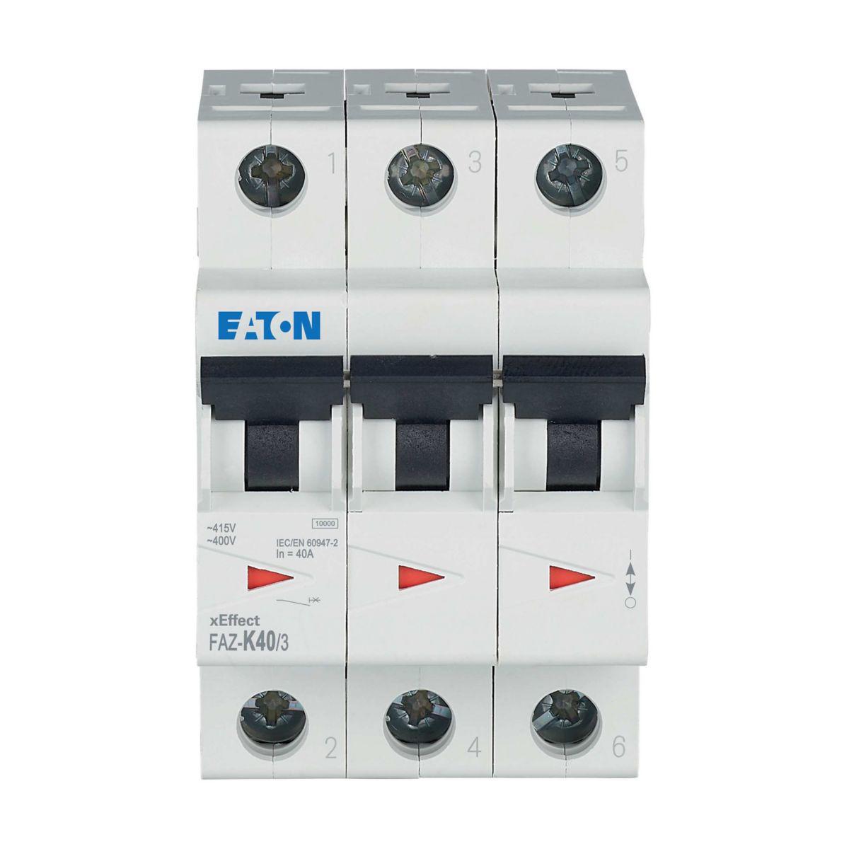Minibrytare FAZ-K - MINIBRYTARE FAZ 40A K FAZ-K40/3