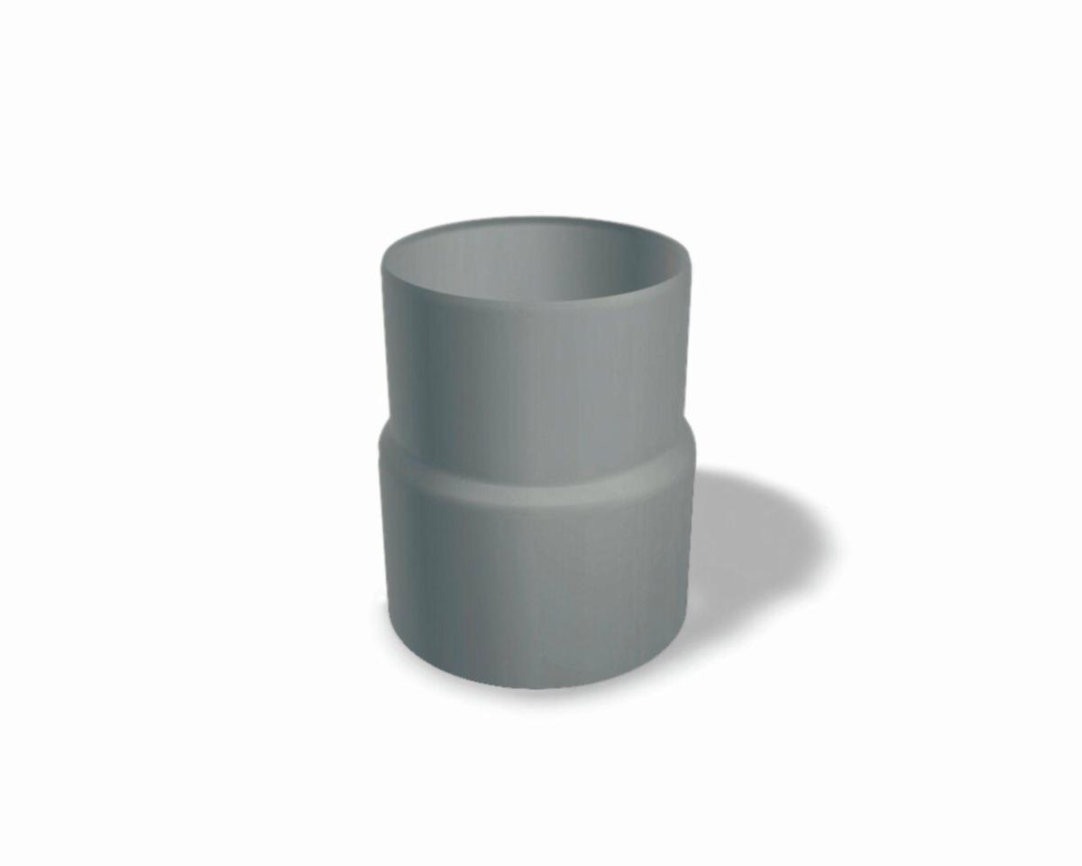 Pipe Connection 80 Alu, Prefa - PIPE SLEEVE ALU P.10 80 LIGHT GREY NR 07 PREFA