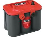 Startbatteri Optima AGM röd