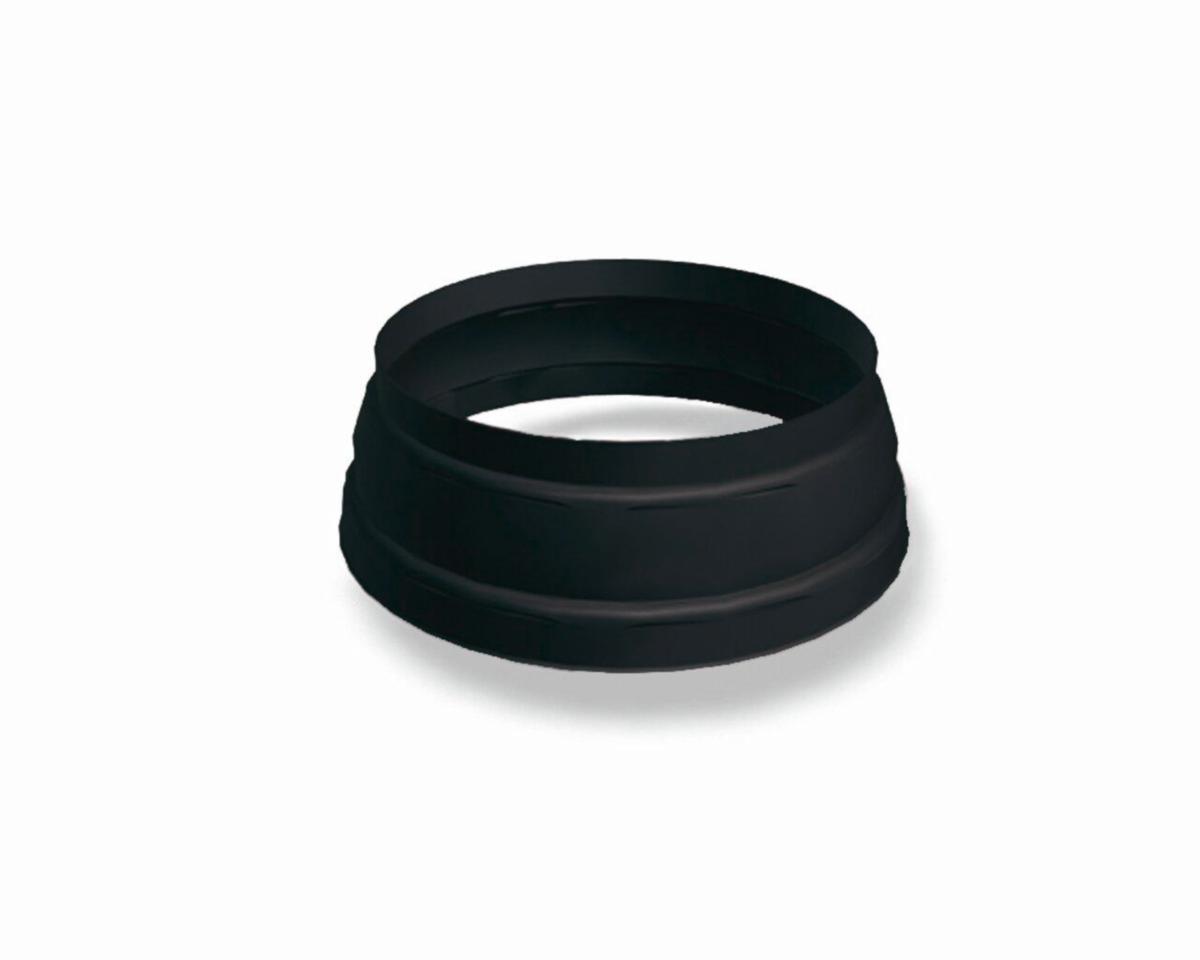 Downpipe Collar 80 Aluminum, Prefa - PIPE COLLAR ALU P.10 80 BLACK NR 03 PREFA