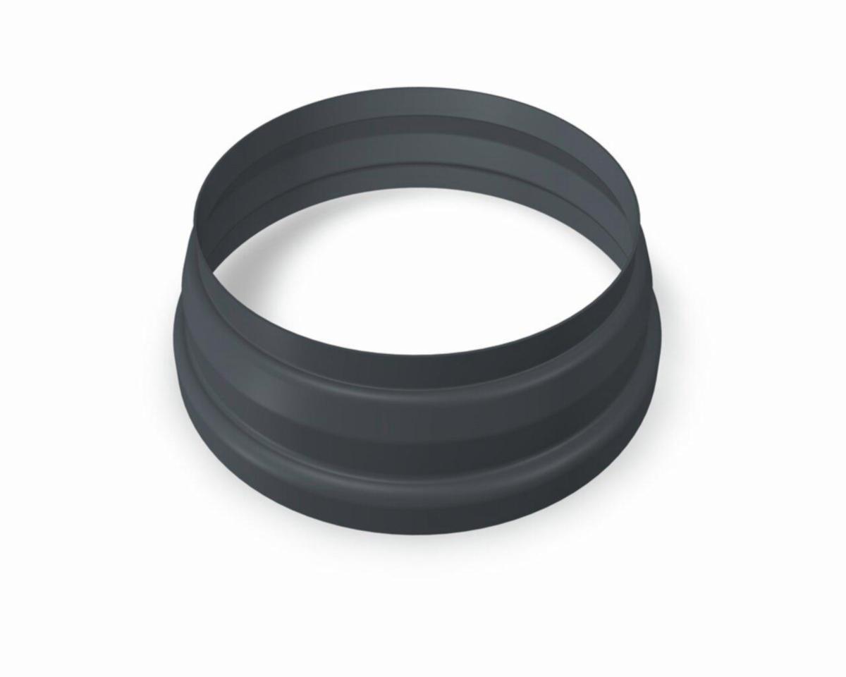 Downpipe Collar 80 Aluminum, Prefa - PIPE COLLAR ALU P.10 80 DARK GREY NR 19 PREFA