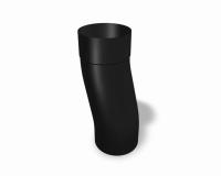 Base Elbow 80 Aluminum, Prefa