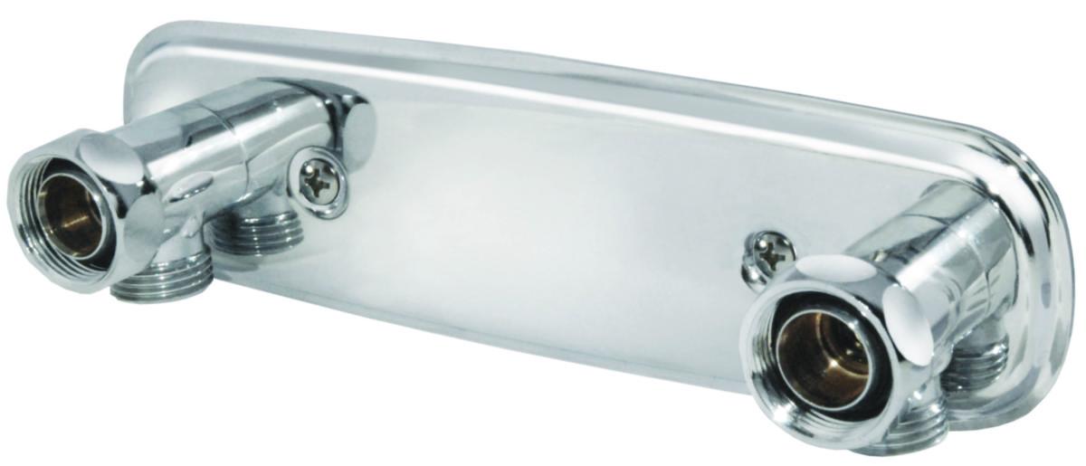 Blandarfäste 160 c/c, för synlig rördragning, Vatette - 12/15 160 VÄGGFÄSTE 631170