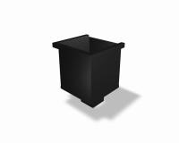 Vattenkupa fyrkantig 80 Alu, Prefa