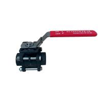 3-delad kulventil i kolstål utförande Typ PA162 invändig gänga