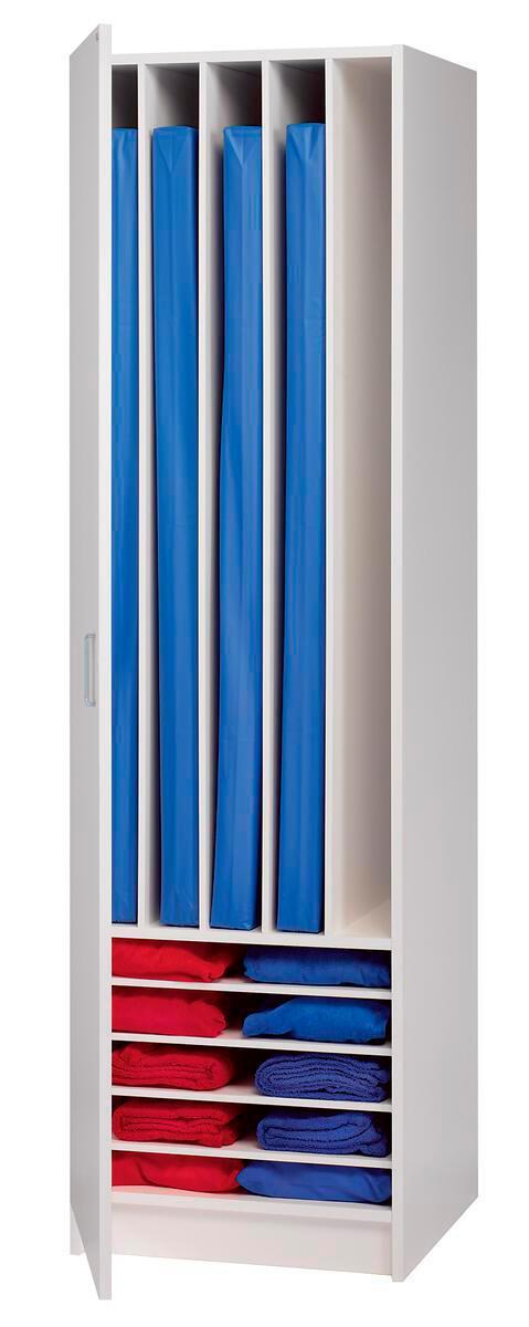 Madrasskåp Lekolar - MADRASSKÅP MED VIT DÖRR HÖGERHÄNGD