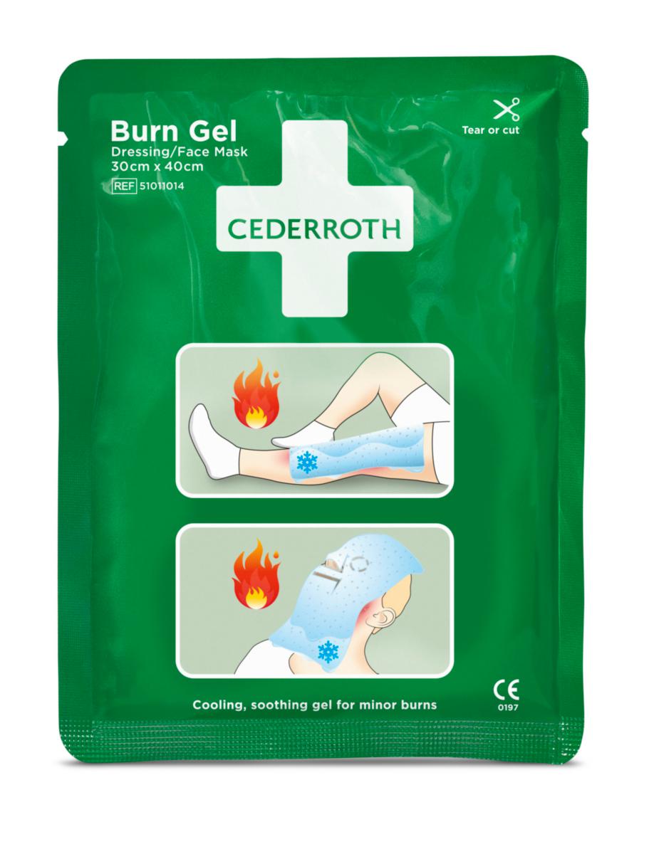 Palovammataitos Cederroth 901900 - BURN GEL DRESSING 30 X 40 CM REFILL TO CEDERROTH BURN KIT