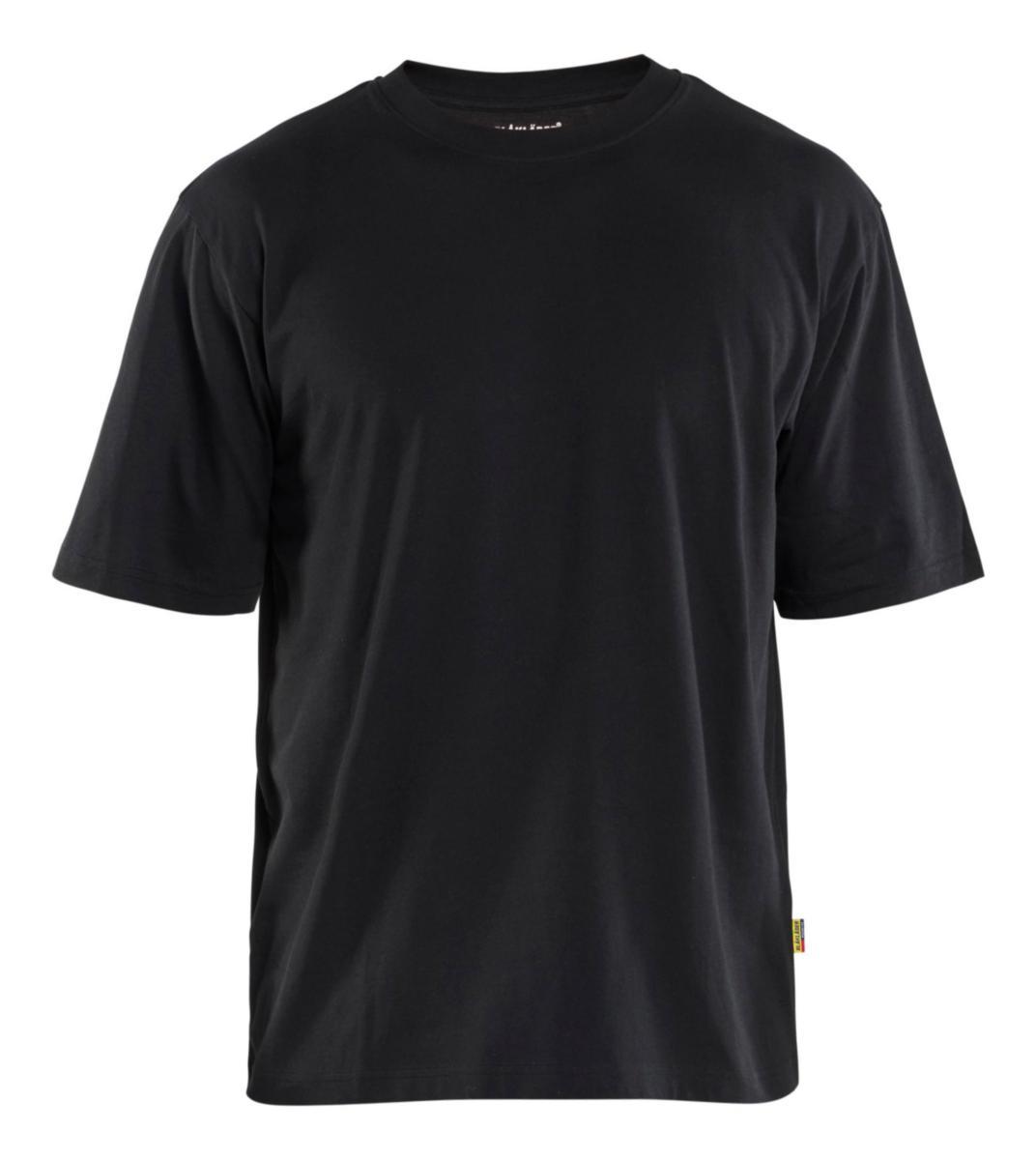 T-shirt Blåkläder 3429-1030 - T-SHIRT BLK 3429-1030 LOOSE FIT BOMULL SVART STL XXL