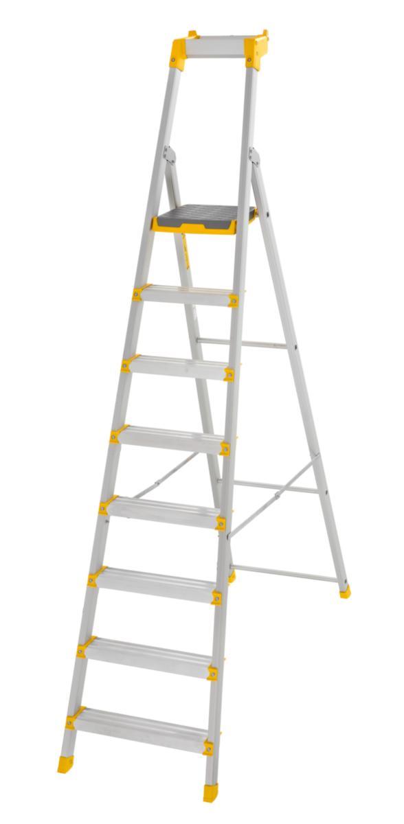 Staircase Wibe Ladders 55P - STEP LADDER W.STEPS 55P 8 STEP 735508