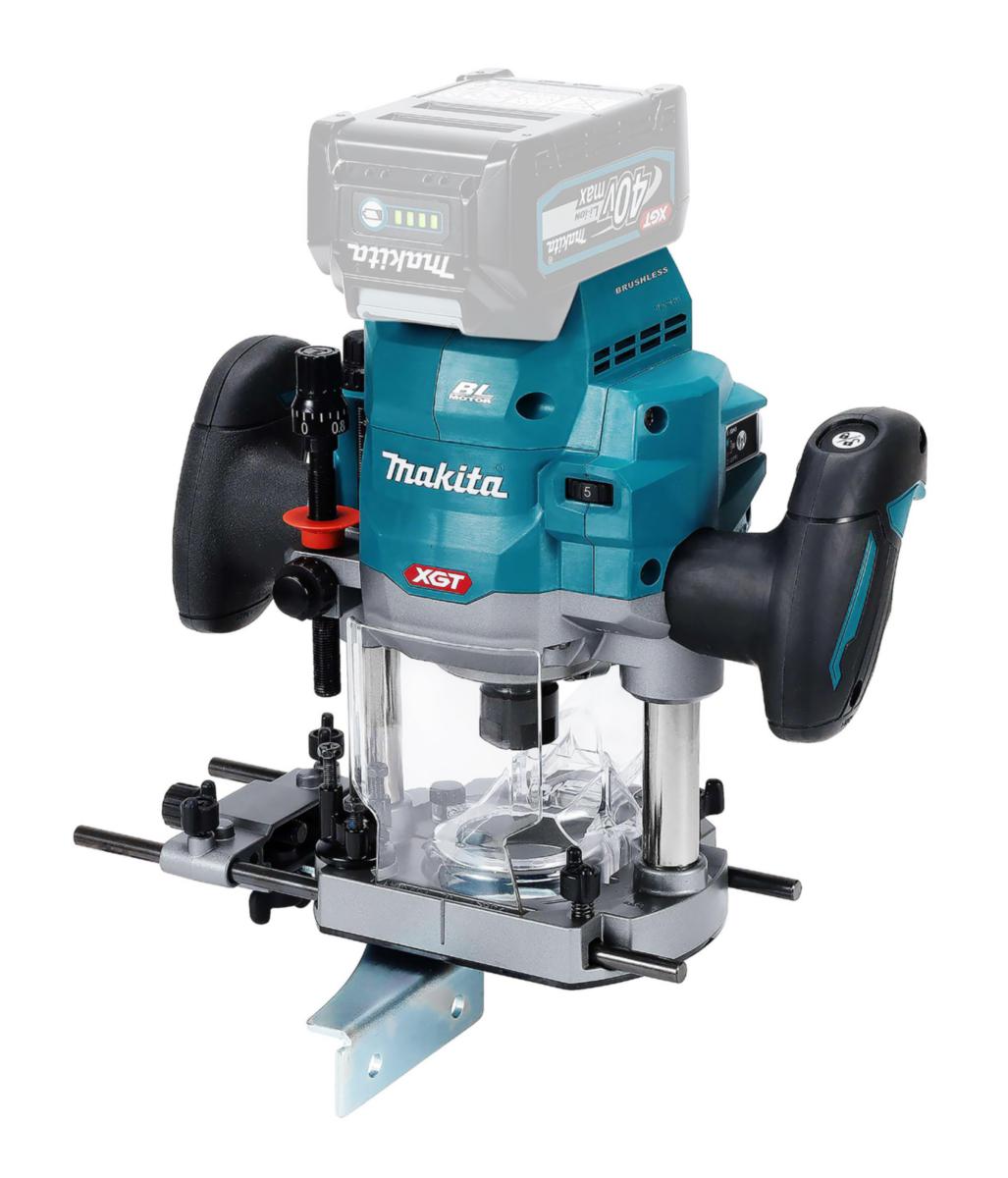 Handöverfräs Makita RP001GZ02 SOLO - HANDÖVERFRÄS MAKITA RP001GZ02 40V SOLO 25000RPM 12MM