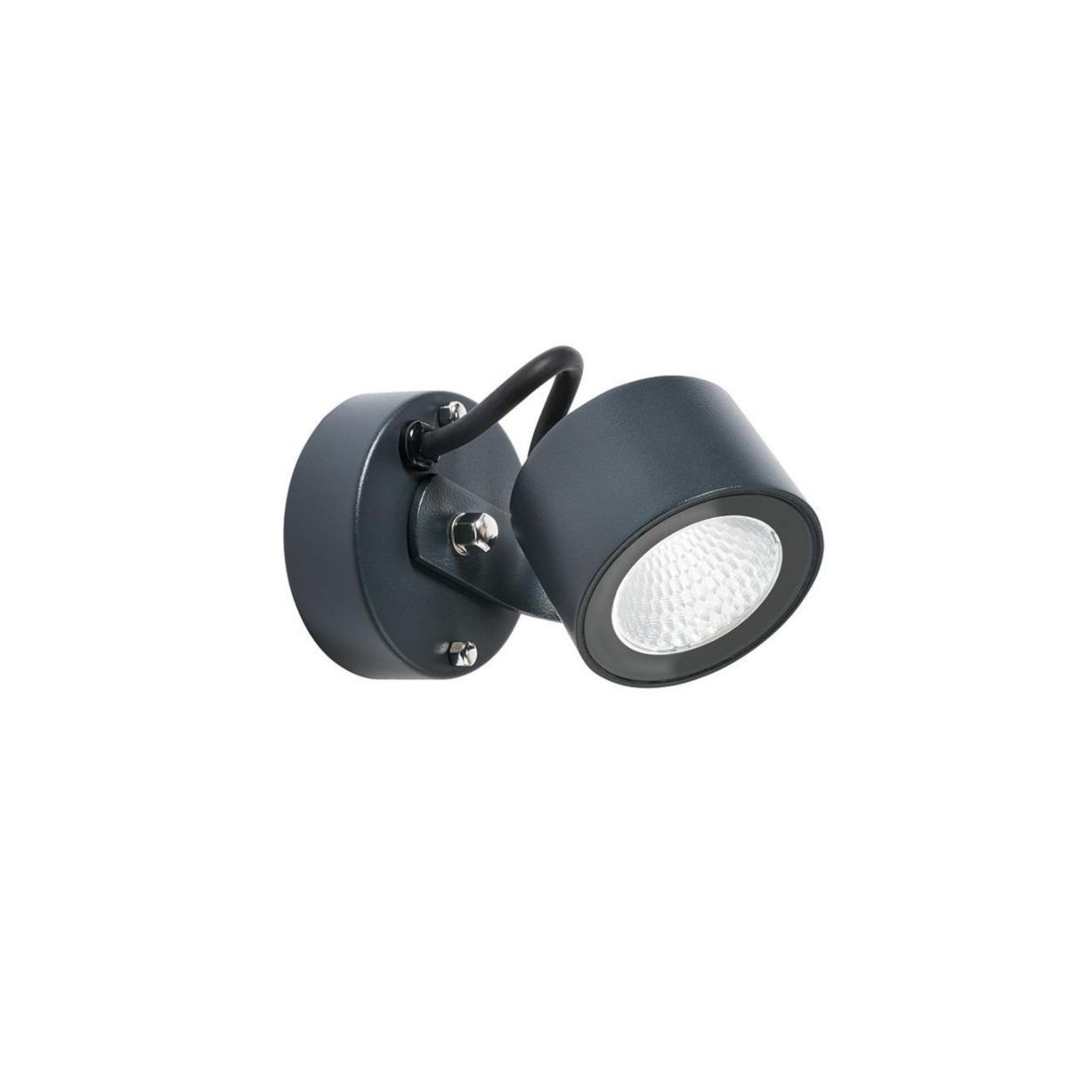 Väggspotlight Moss - VÄGGSPOT 8W 699LM 4K GR MOSS 6164