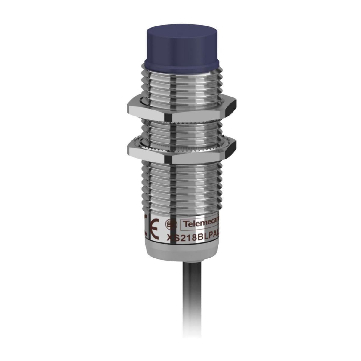Induktiv givare XS1/2 Osisense DC-matning standard Bas - IND GIVARE M18 DC PNP NC XS218BLPBL2
