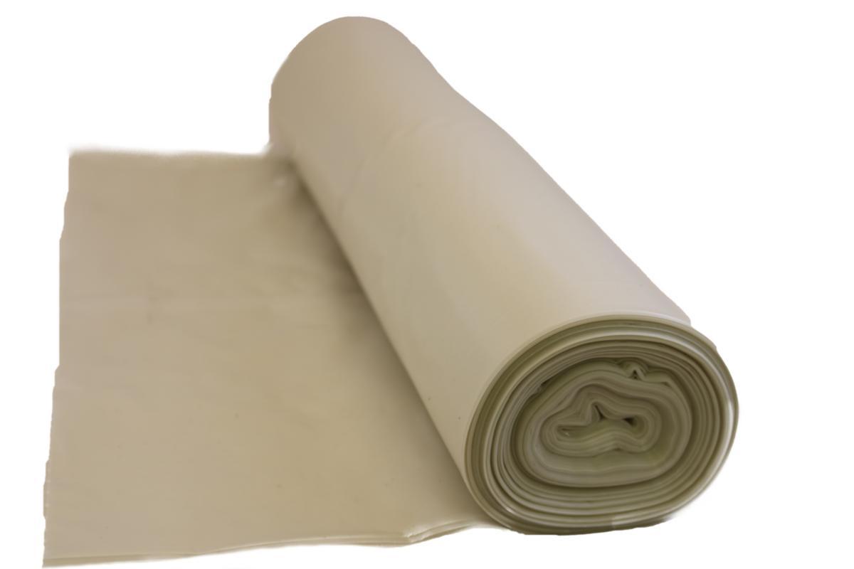 Sopsäck plast REG - SOPSÄCK PLAST 160 L TRANSP 800X1250X0.05MM 100% REG 25/RL