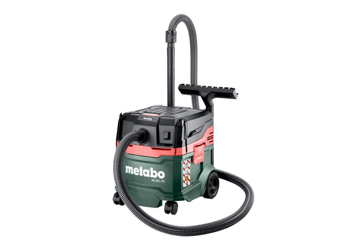Grovdammsugare Metabo AS 20 L PC - DAMMSUGARE METABO AS20LPC 1200W 4200L/MIN 20L-TANK
