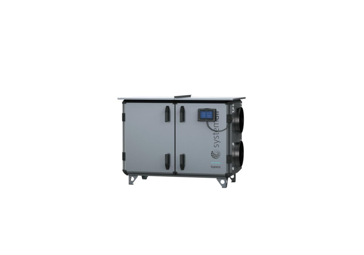 Värmeåtervinningsaggregat Topvex SR75, Ingen värmare, Systemair - AGGREGAT TOPVEX SR75-L SIDA/VÄ SYSTEMAIR