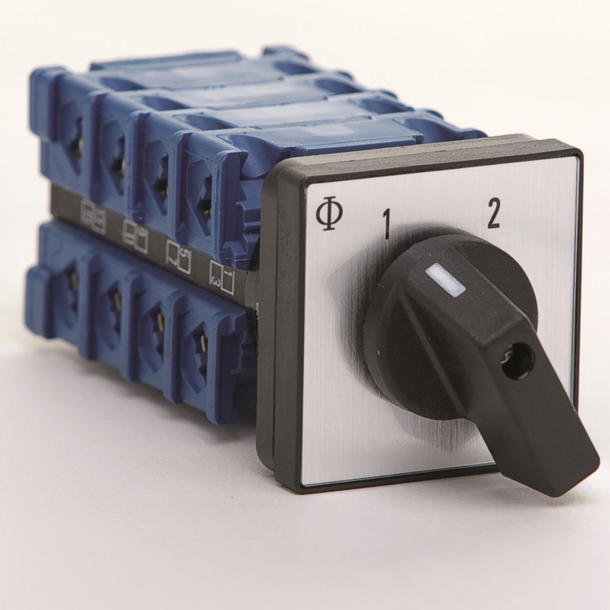 Omkopplare utan nolläge 1-2 - OMKOPPLARE 1-2 4-POL 20A 5-H CH10.A223.E-V