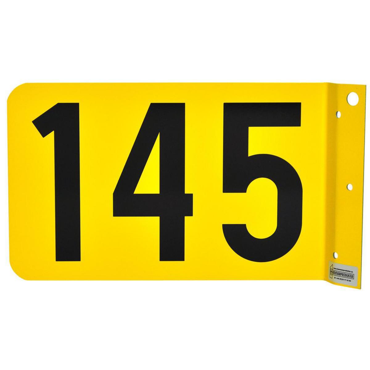 Flygnummerskylt F23 - FLYGNUMMERSKYLT F23-145