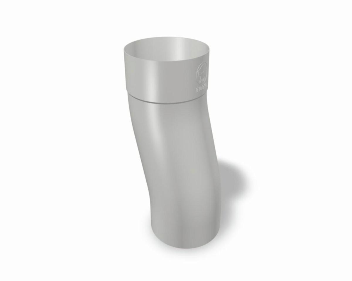 Base Elbow 80 Aluminum, Prefa - FICED OFFSET ALU P.10 80 PREFAWHITE NR 10 PREFA