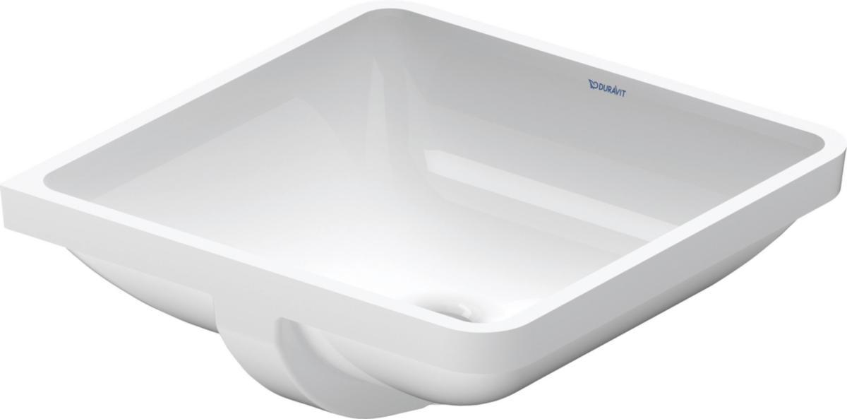 Tvättställ Starck 3 infällt, Duravit - DURAVIT TVÄTTSTÄLL STARCK 3 INFÄLLT, 465X465