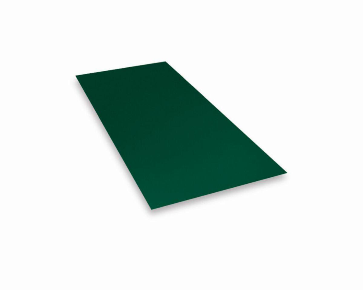 Aluminiumplåt Prefalz format 2500x1000x0.7, Prefa - ALU PREFA P.10 2500X1000X0.7 MOSSGRÖN NR 06 (1ST=4.75KG)