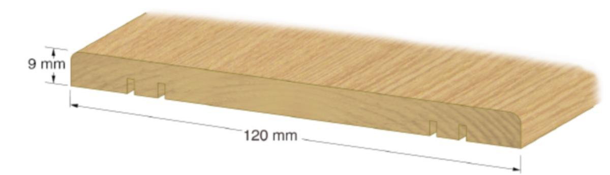 THRESHOLD OAK - THRESHOLD OAK 9X120MM 1000MM