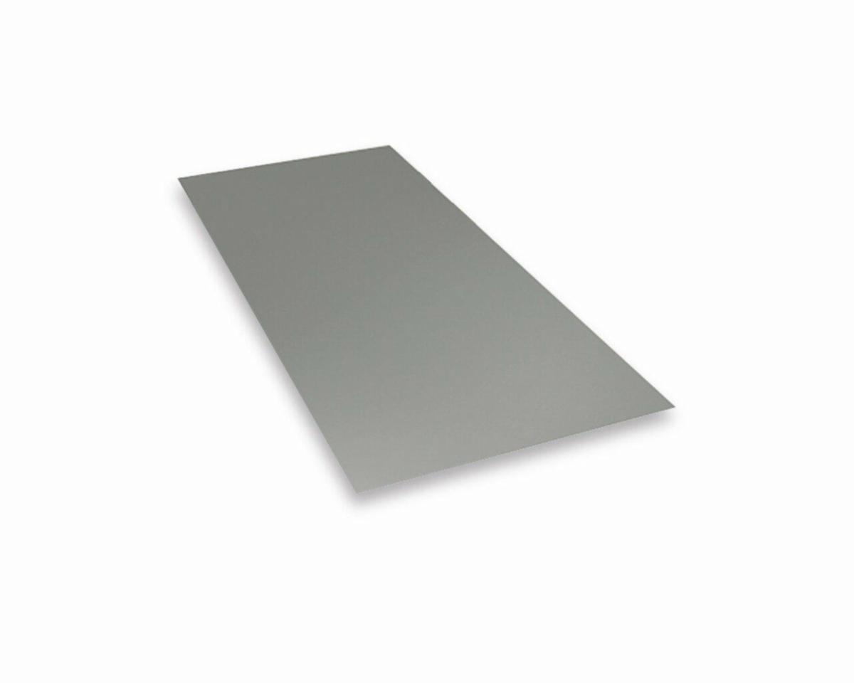 Aluminiumplåt Prefalz format 2500x1000x0.7, Prefa - ALU PREFA P.10 2500X1000X0.7 ZINKGRÅ NR 08 (1ST=4.75KG)