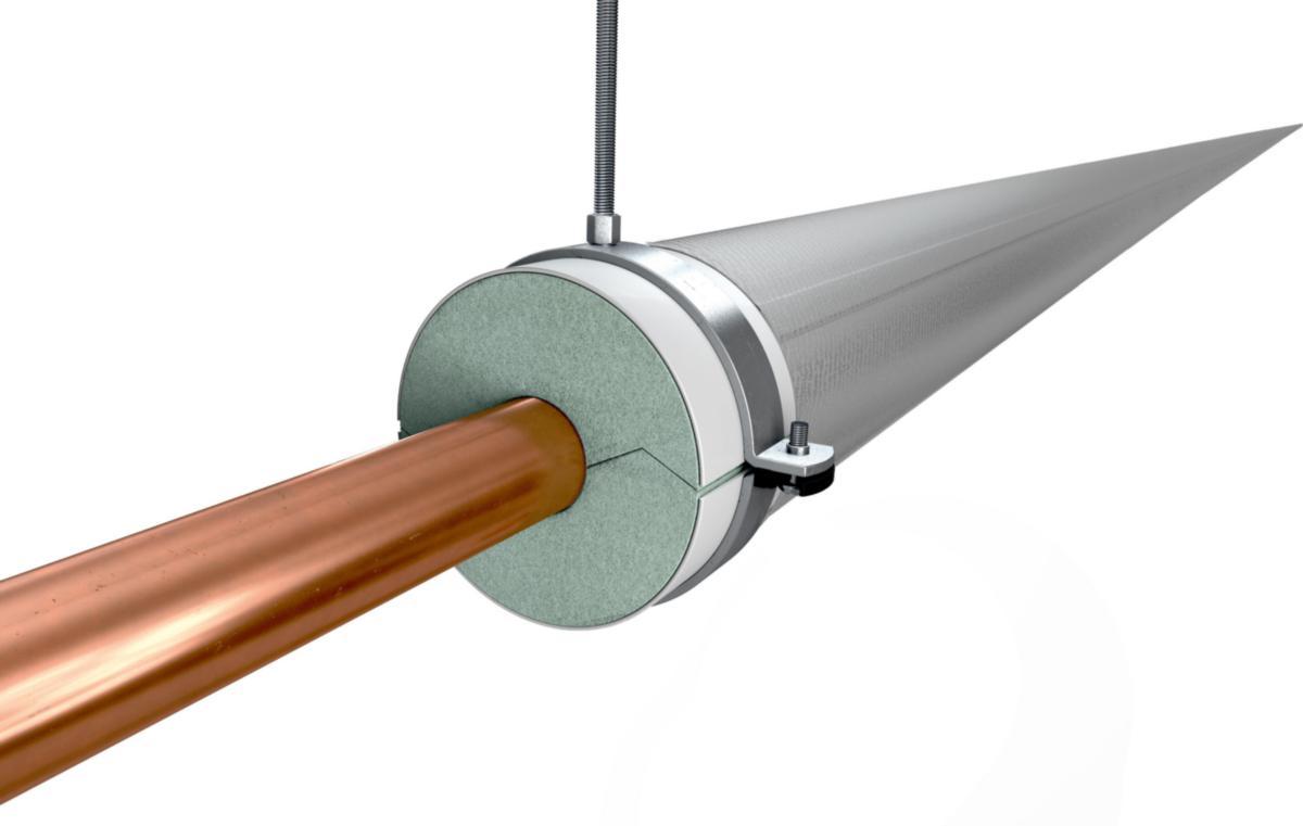 Spacer Bowl ArmaFix HVAC, with insulation thickness 80 mm, Armacell - ArmaFix VVS pipesupport