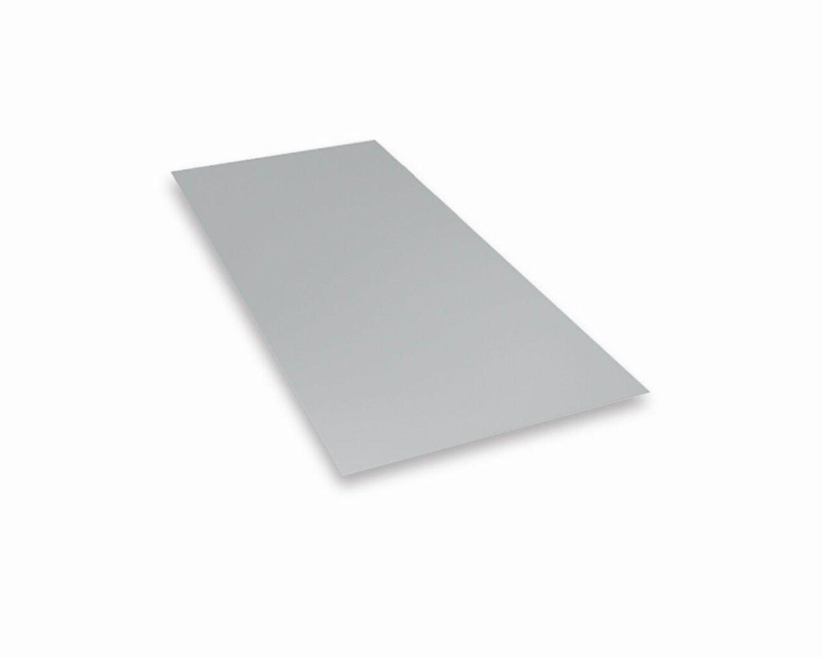 Aluminiumplåt Prefalz format 2500x1000x0.7, Prefa - ALU PREFA 2500X1000X0.7 SILVERMET NR 12 (1ST=4.75KG)