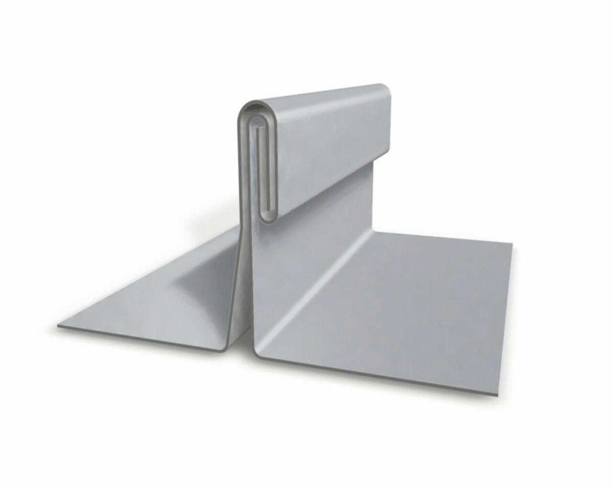 Aluminiumplåt Prefalz Rulle 650mm/250kg, Prefa - ALU PREFA 650X0.7 (250KG) SILVERMET NR 12 PREFA