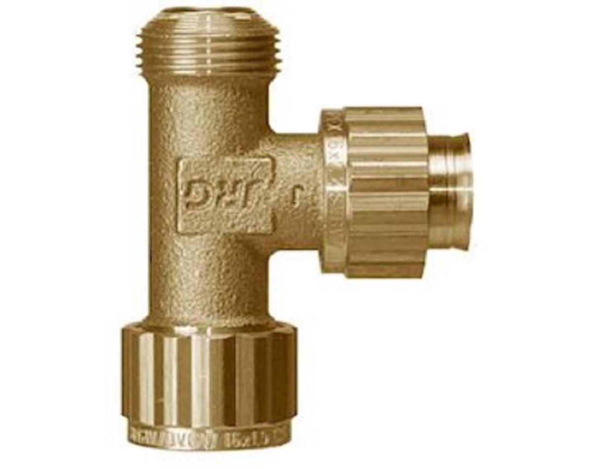 T-rör till fördelare, Sanipex Classic - T-RÖR FRIL. MUTTER D12XM17 SANIPEX CLASSIC 5468.012