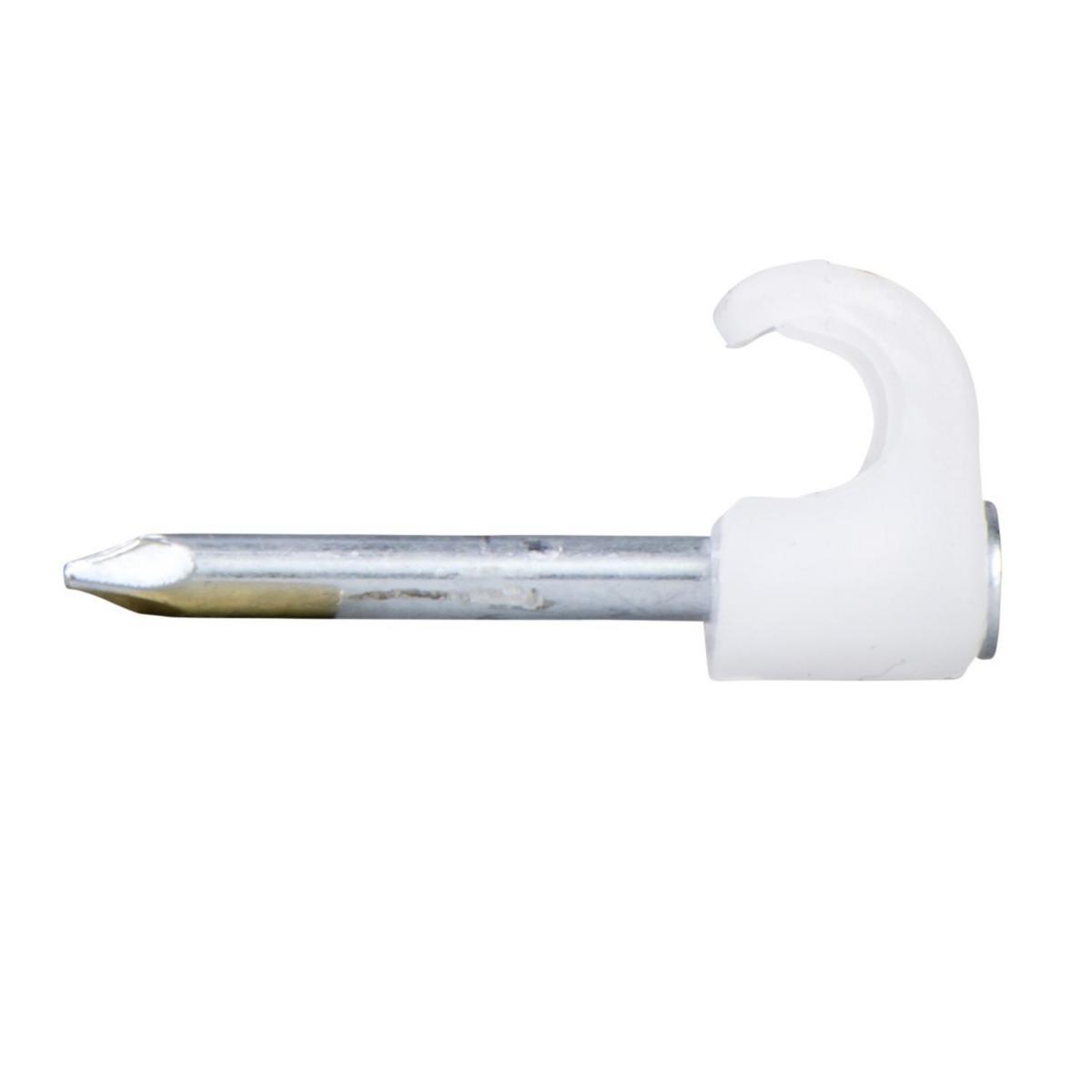 Nail-in clamps TC for round cables - CLIP,ROUND TC 22-26 45MM WHITE 2070001