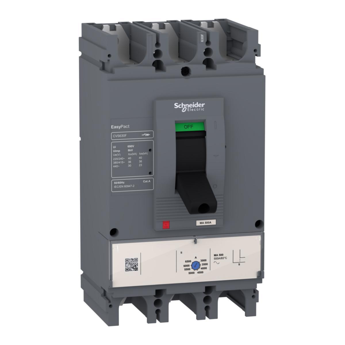 Effektbrytare, EasyPact MA - MCCB CVS400F MA320 3P3D LV540550