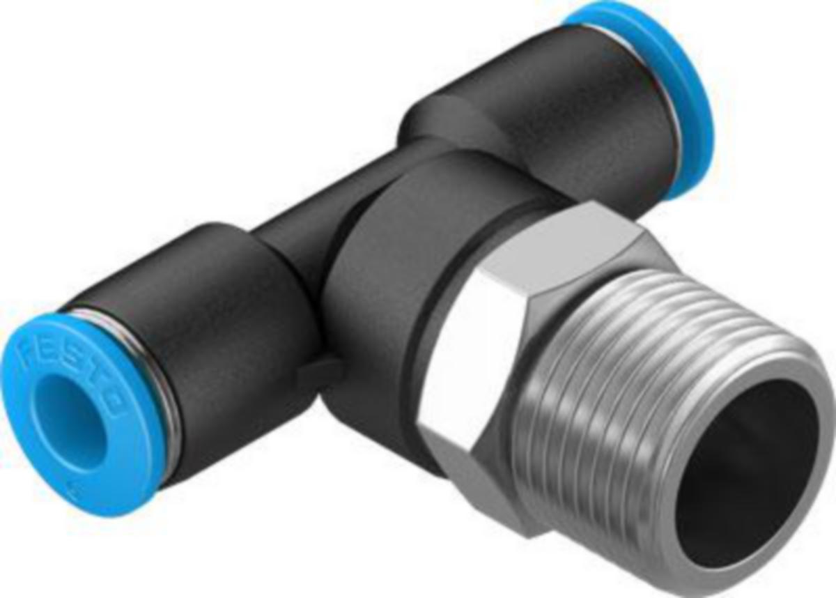 T-kontakt roterande Festo QST - T-INSTICKSKOPPLING FESTO QST QST-3/8-6
