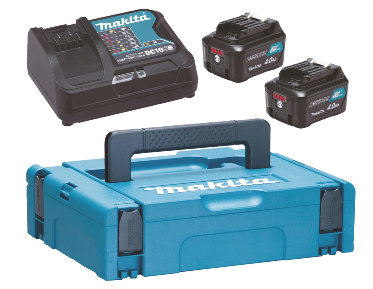 Batterypack Makita CXT - POWERPACK MAKITA 12V 197641-2 2X4.0AH.FAST CHARGER.MAKPAC