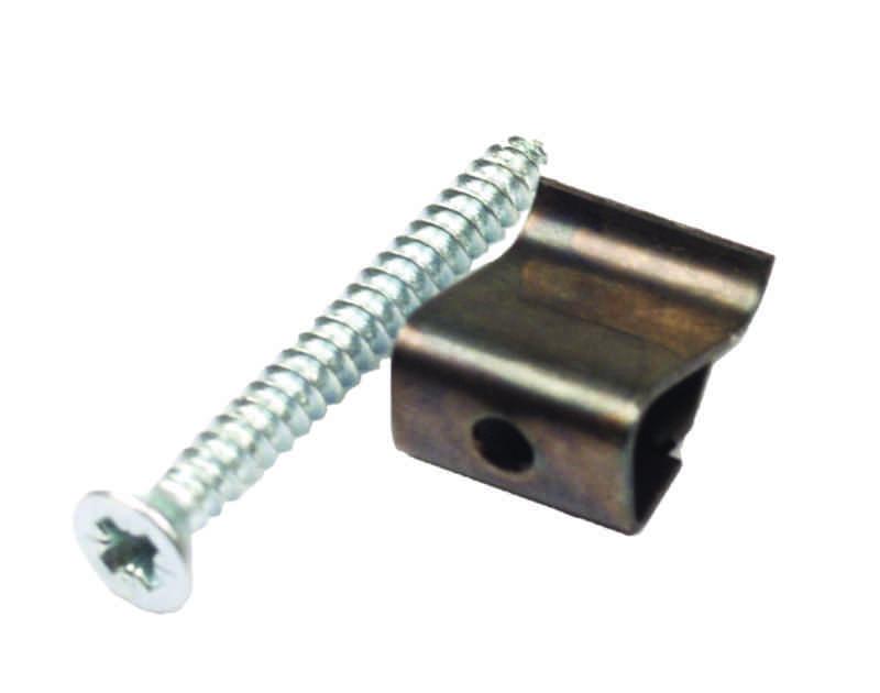 25 sheet metal nut clamping discs metal clips underfloor heat protection  plate V